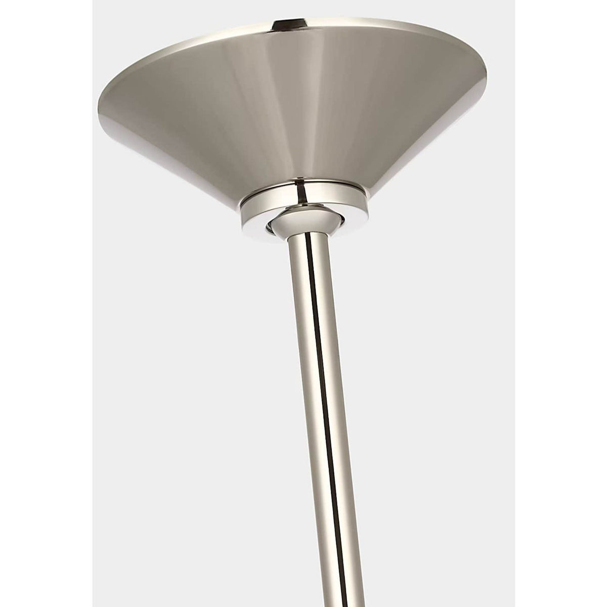 Amber Lewis Ponce 13" Pendant in Polished Nickel with Polished Nickel Shade W13"