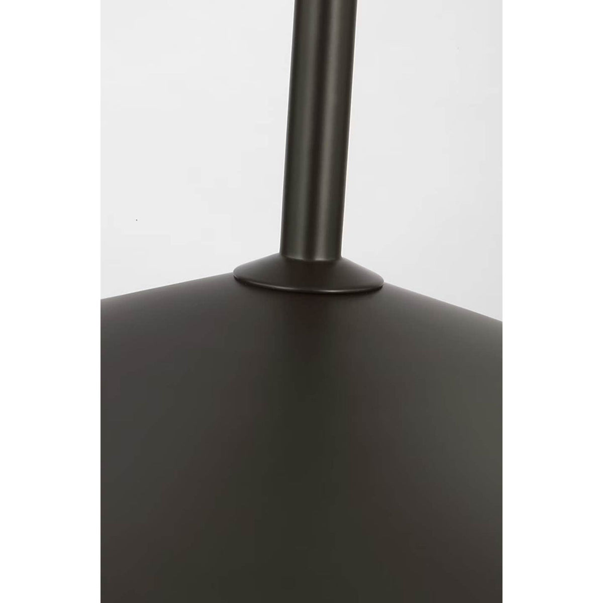 Amber Lewis Ponce 18" Pendant in Modern Iron with Modern Iron Shade W18"