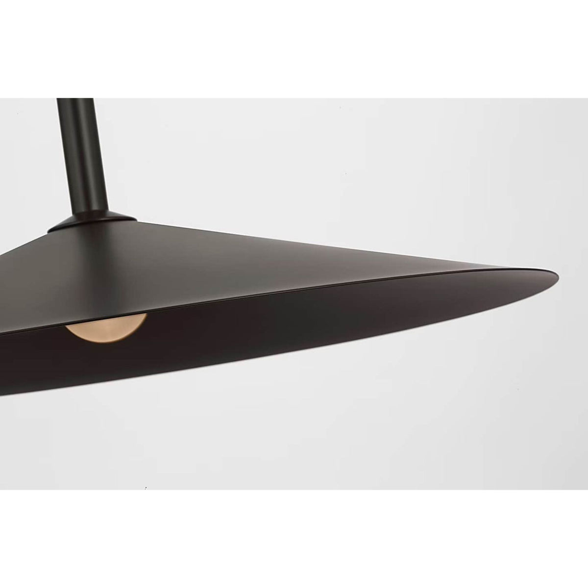 Amber Lewis Ponce 18" Pendant in Modern Iron with Modern Iron Shade W18"