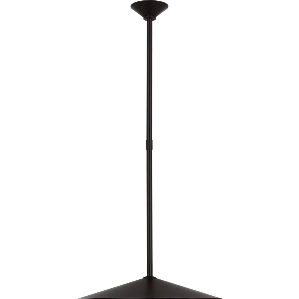 Amber Lewis Ponce 18" Pendant in Modern Iron with Modern Iron Shade W18"