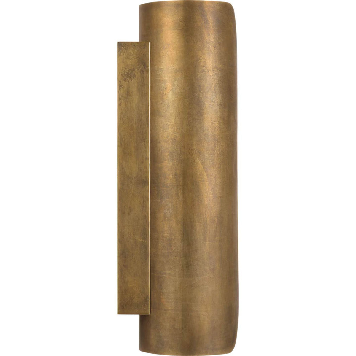 Anne-Marie Barton Armise 18" Sconce in Mottled Brass with Alabaster W5.25" x H18" x E6.25"