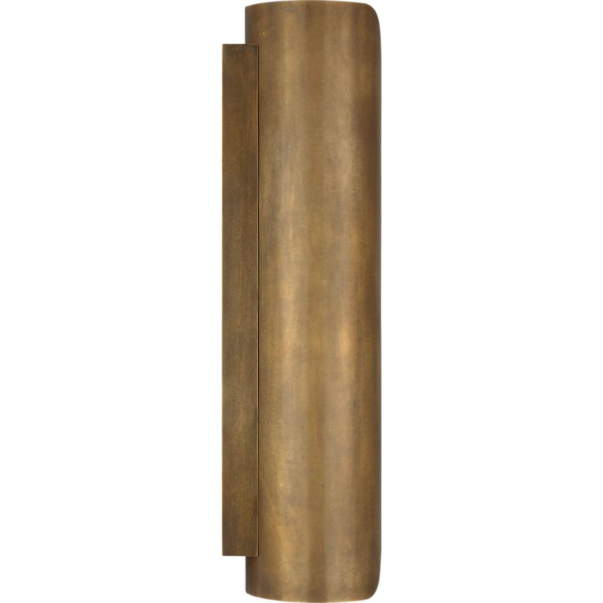 Anne-Marie Barton Armise 29" Sconce in Mottled Brass with Alabaster W7" x H29" x E7.75"