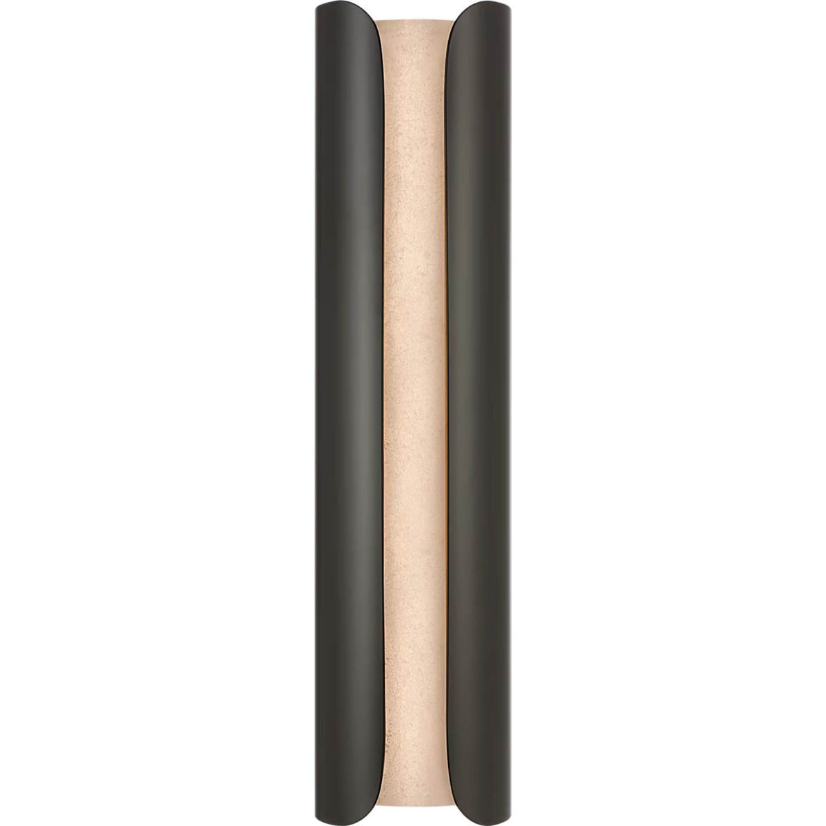 Anne-Marie Barton Armise 29" Sconce in Matte Carbon with Nova Frost W7" x H29" x E7.75"