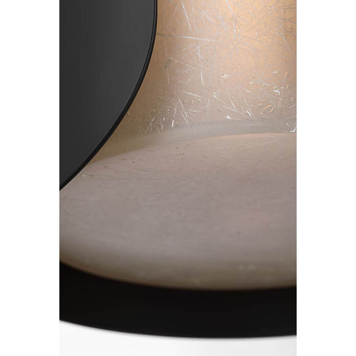 Anne-Marie Barton Armise 8" Pendant in Matte Carbon with Nova Frost W7.5"