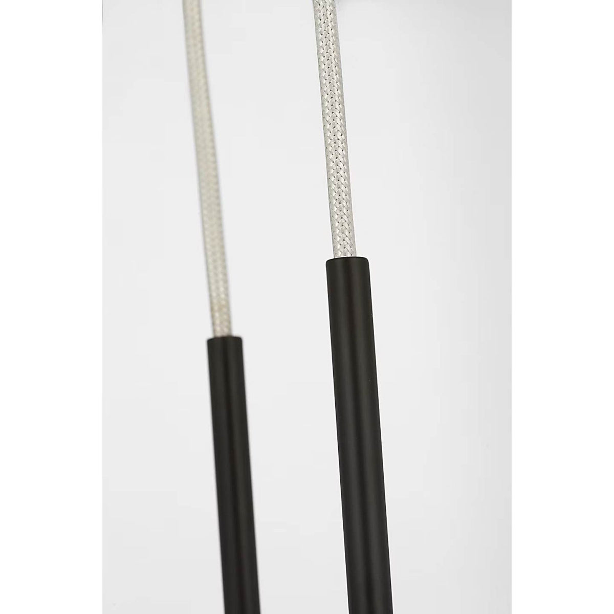 Anne-Marie Barton Armise 8" Pendant in Matte Carbon with Nova Frost W7.5"
