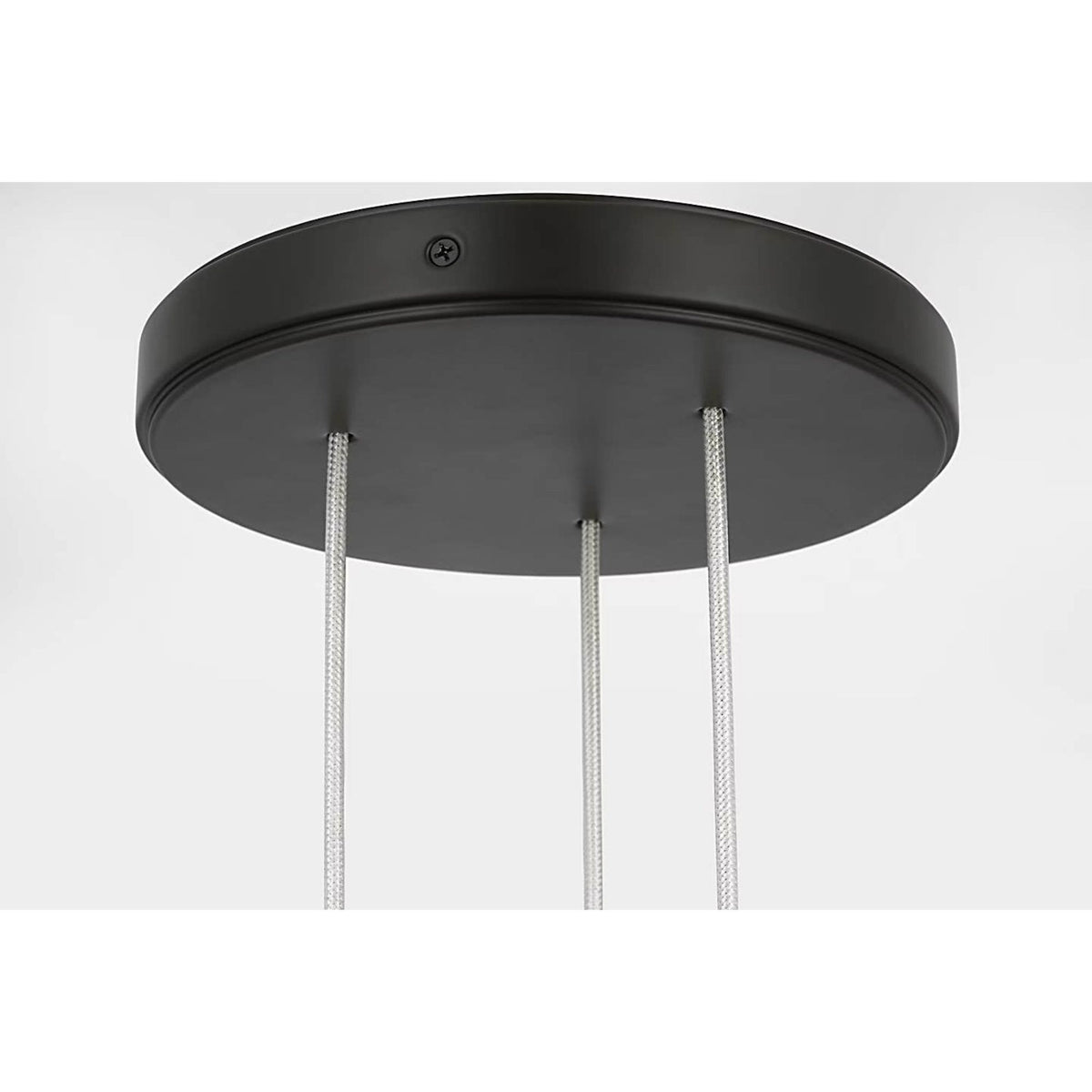 Anne-Marie Barton Armise 8" Pendant in Matte Carbon with Nova Frost W7.5"