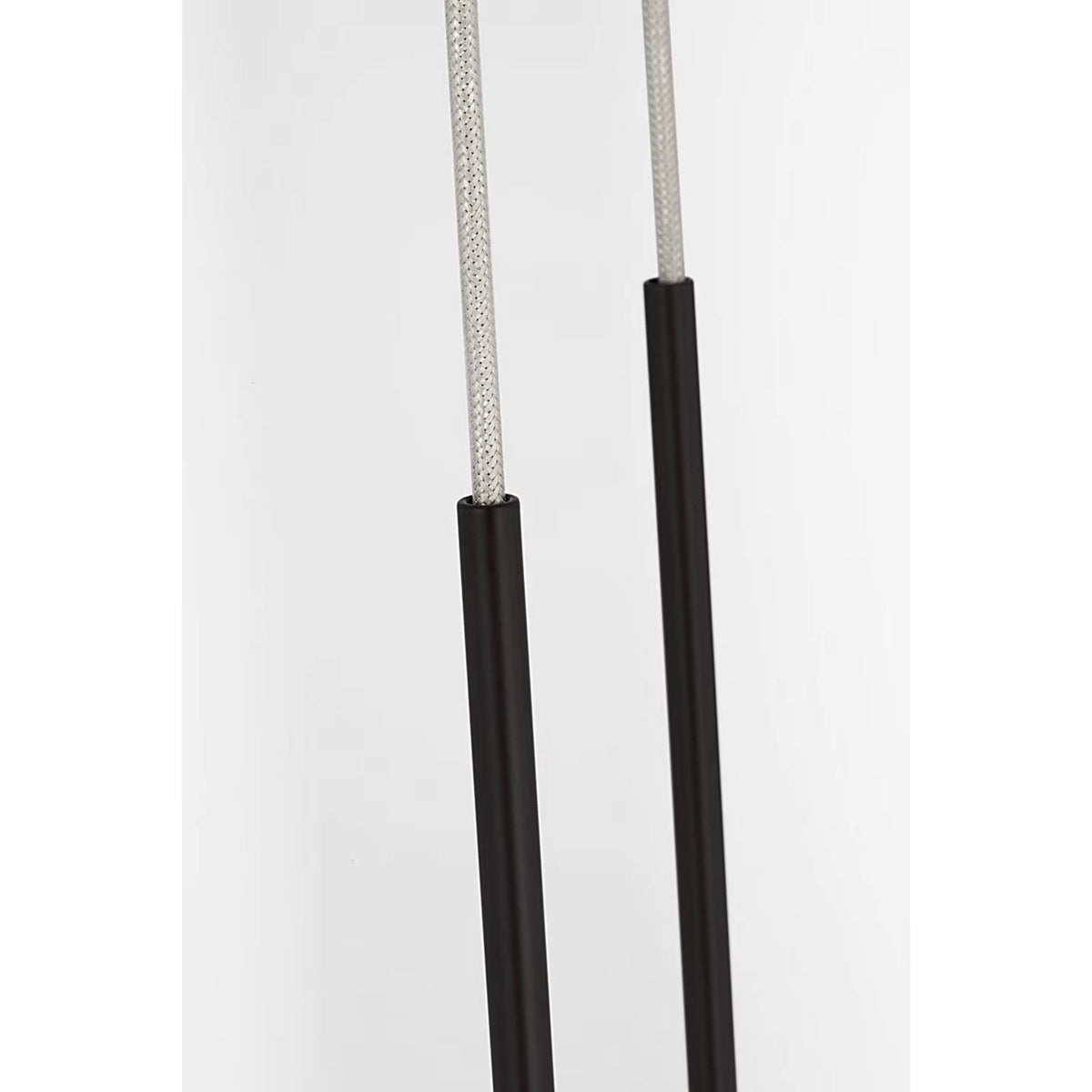 Anne-Marie Barton Armise 11" Pendant in Matte Carbon with Nova Frost W11"