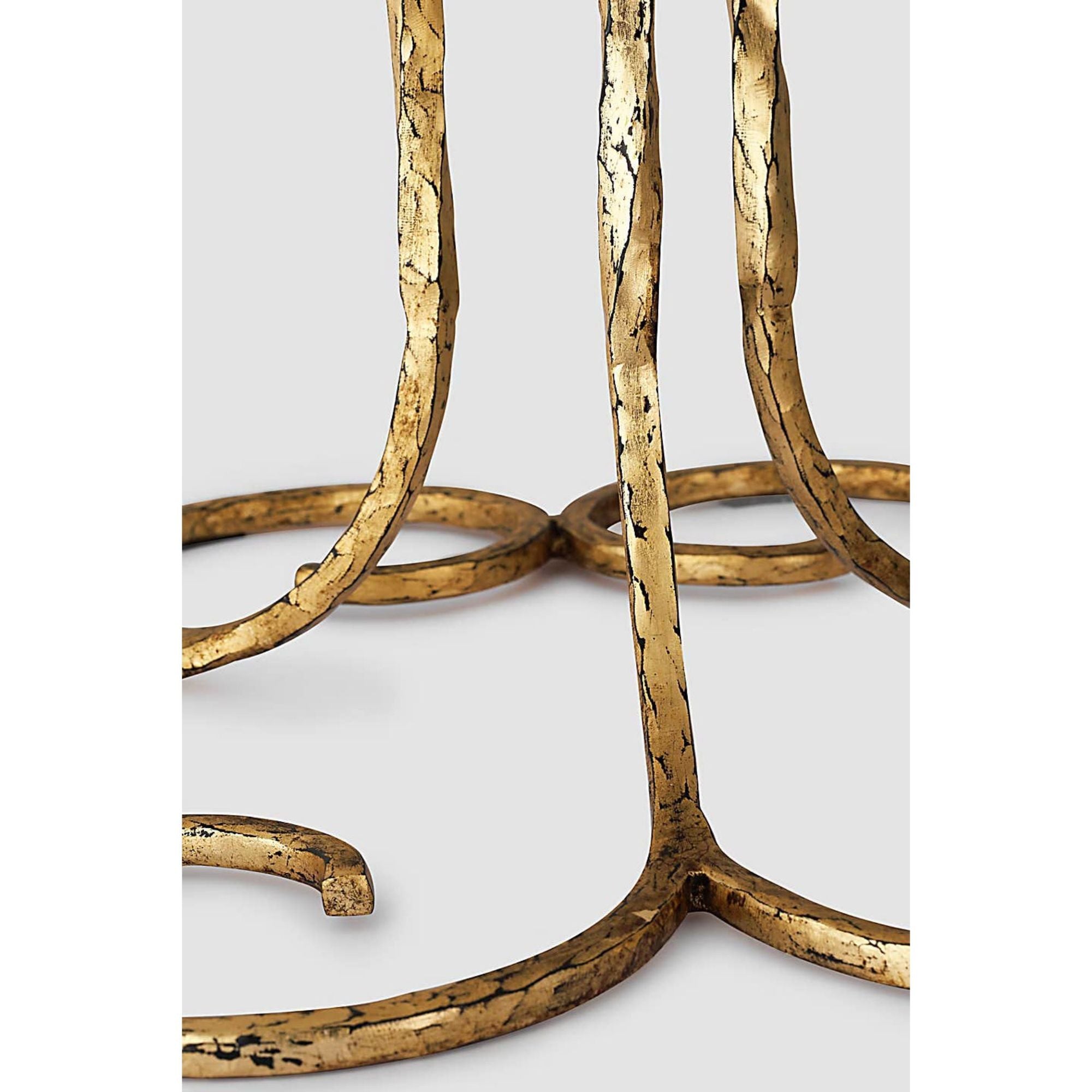 AERIN Shae 65" Sculpted Floor Lamp in Gilded Iron with Linen Scallop Shade W18" x H64.5"