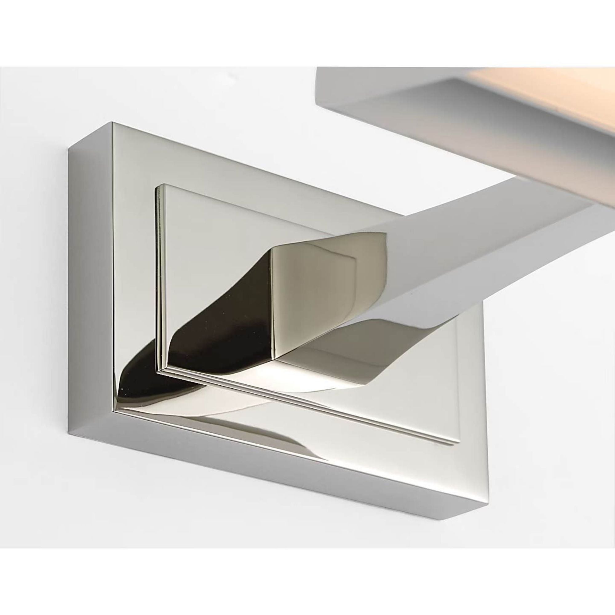 AERIN Edric 8" Picture Light in Polished Nickel W8" x H2.75" x E8.25"