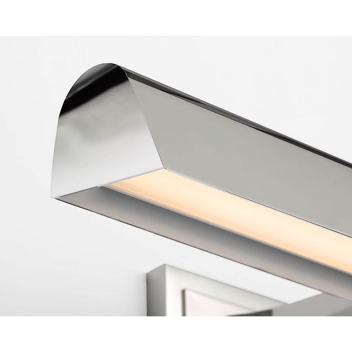 AERIN Edric 18" Picture Light in Polished Nickel W18" x H2.75" x E8.25"