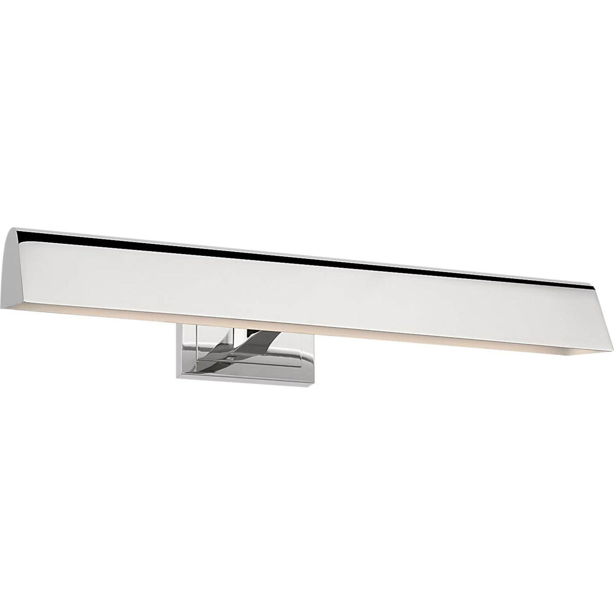 AERIN Edric 18" Picture Light in Polished Nickel W18" x H2.75" x E8.25"