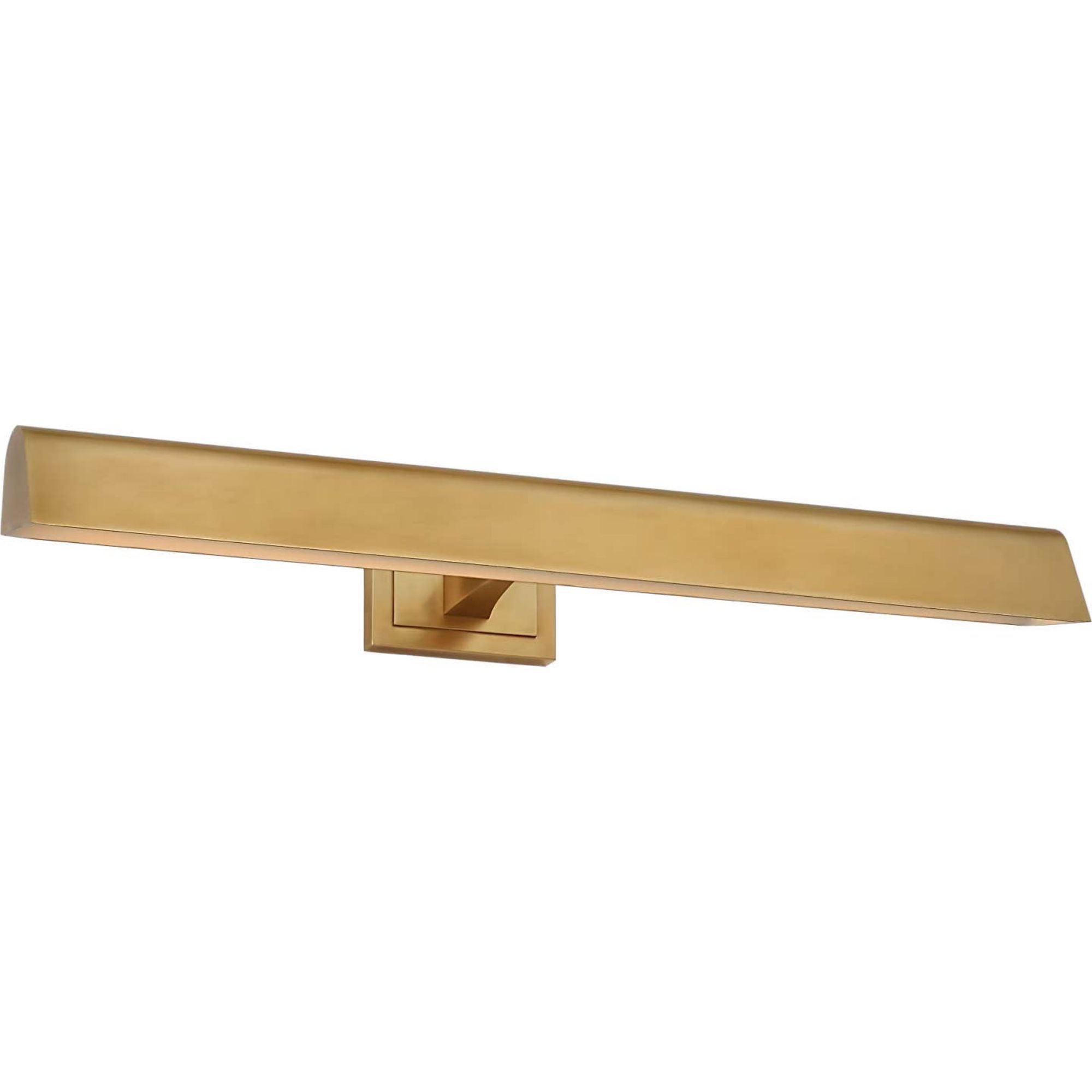 AERIN Edric 24" Picture Light in Hand-Rubbed Antique Brass W24" x H2.75" x E8.25"