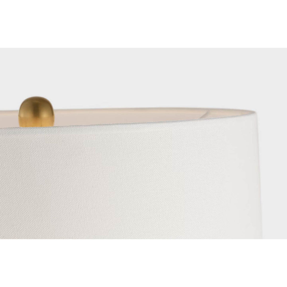 AERIN Adria 25" Cordless Table Lamp in Plaster White with Linen Shade W15.25" x H25.25"