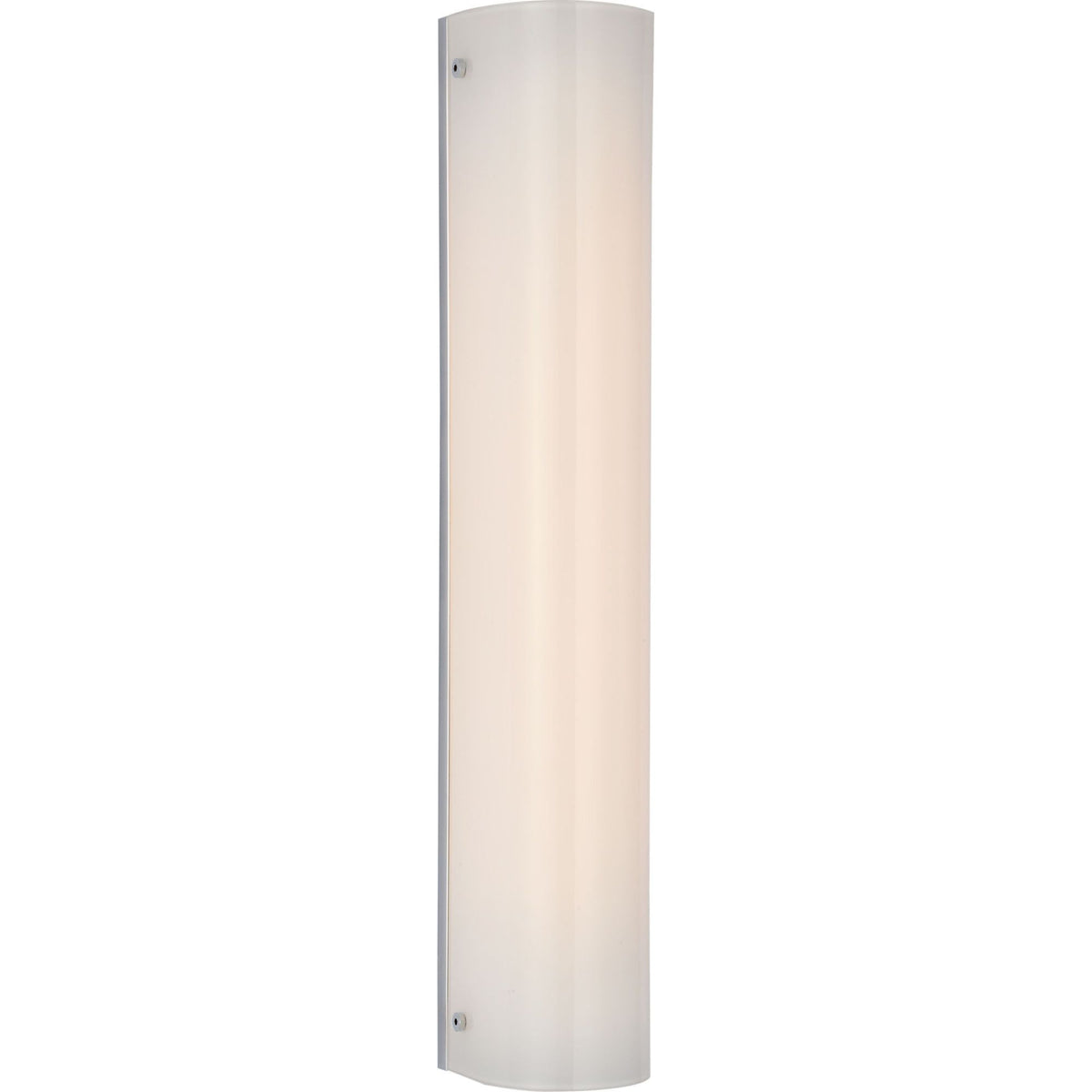 Barbara Barry Penhold 18" Bath Light in Polished Nickel with White Glass W3.25" x H18" x E3.25"