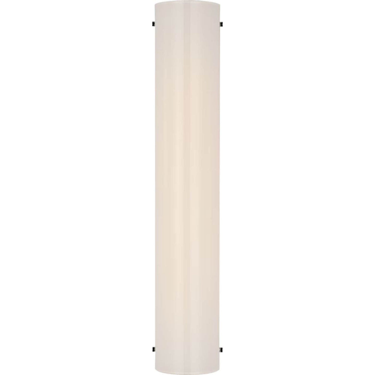 Barbara Barry Penhold 18" Bath Light in Polished Nickel with White Glass W3.25" x H18" x E3.25"