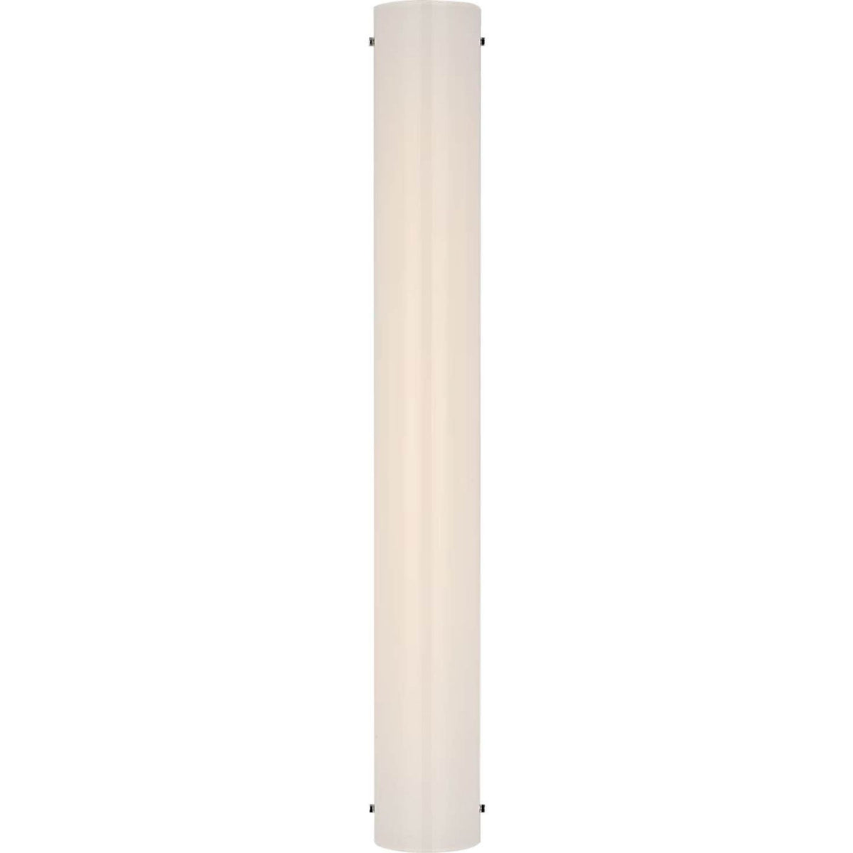 Barbara Barry Penhold 24" Bath Light in Polished Nickel with White Glass W3.25" x H24" x E3.25"