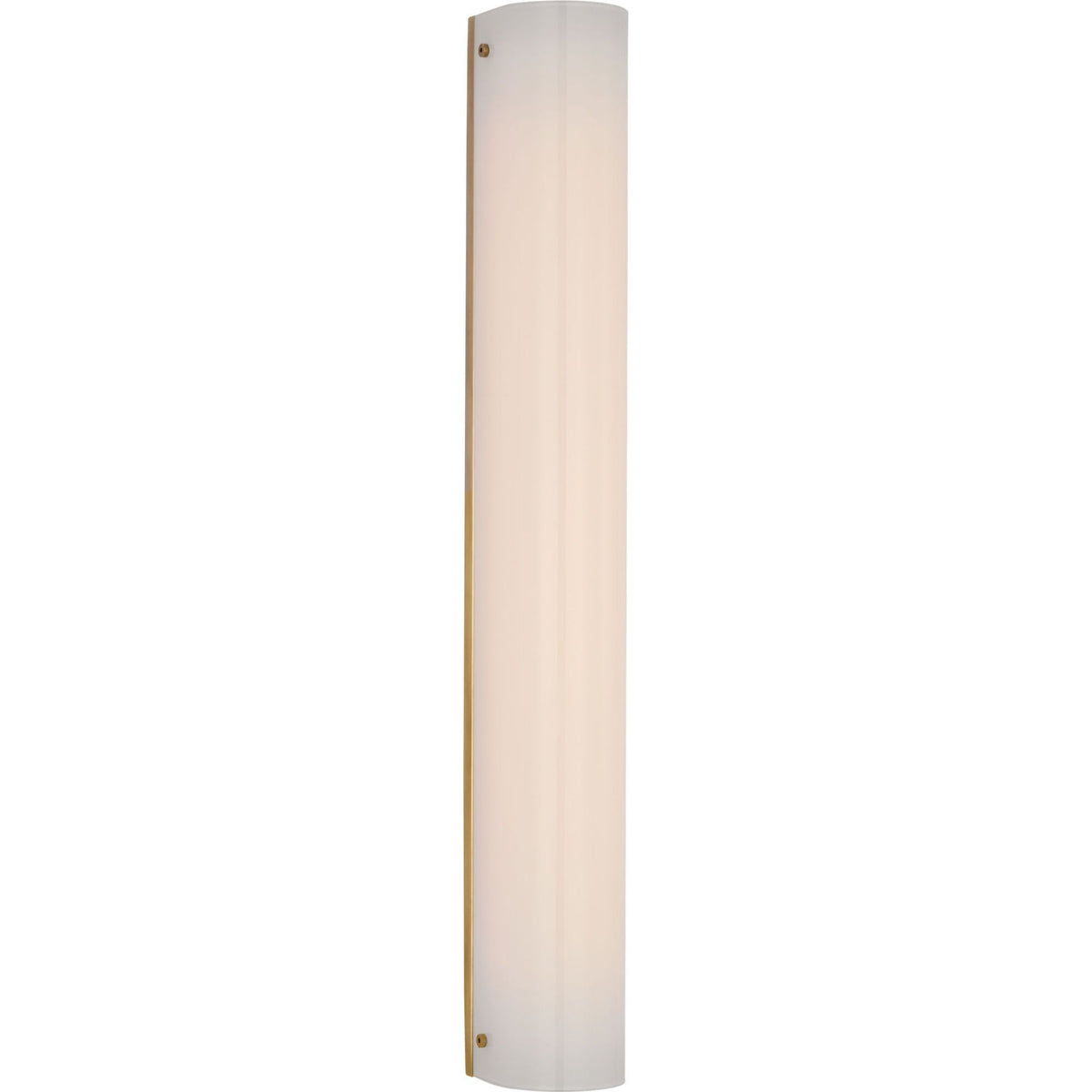 Barbara Barry Penhold 24" Bath Light in Soft Brass with White Glass W3.25" x H24" x E3.25"
