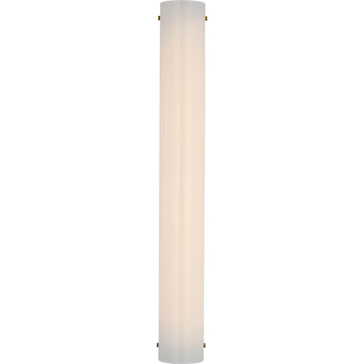 Barbara Barry Penhold 24" Bath Light in Soft Brass with White Glass W3.25" x H24" x E3.25"