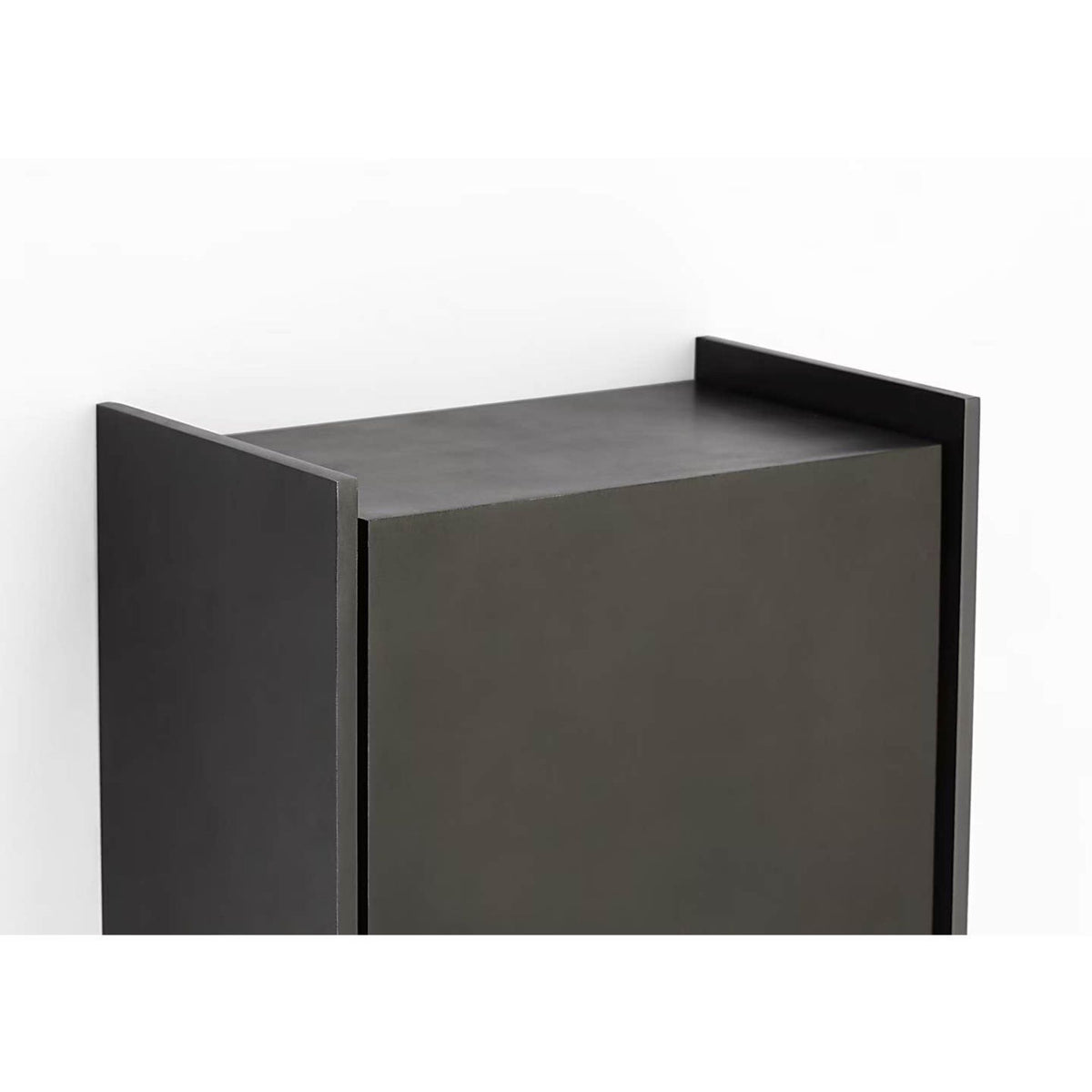 Barbara Barry Align 11" Shielded Wall Light in Blackened Stainless W7.75" x H11" x E4.75"