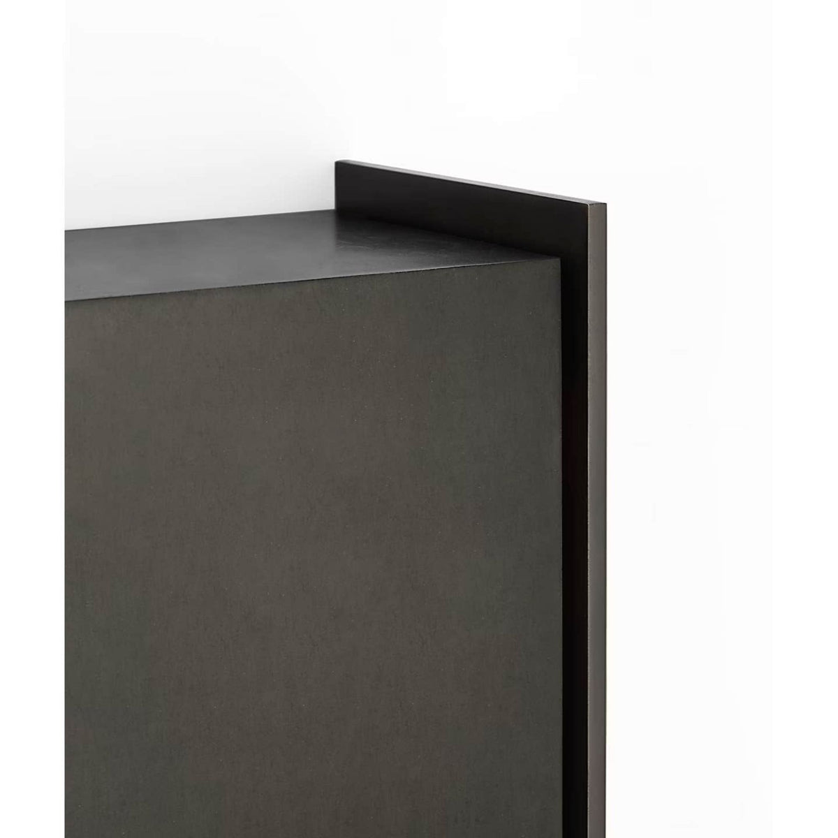 Barbara Barry Align 15" Shielded Wall Light in Blackened Stainless W7.75" x H15.5" x E4.75"
