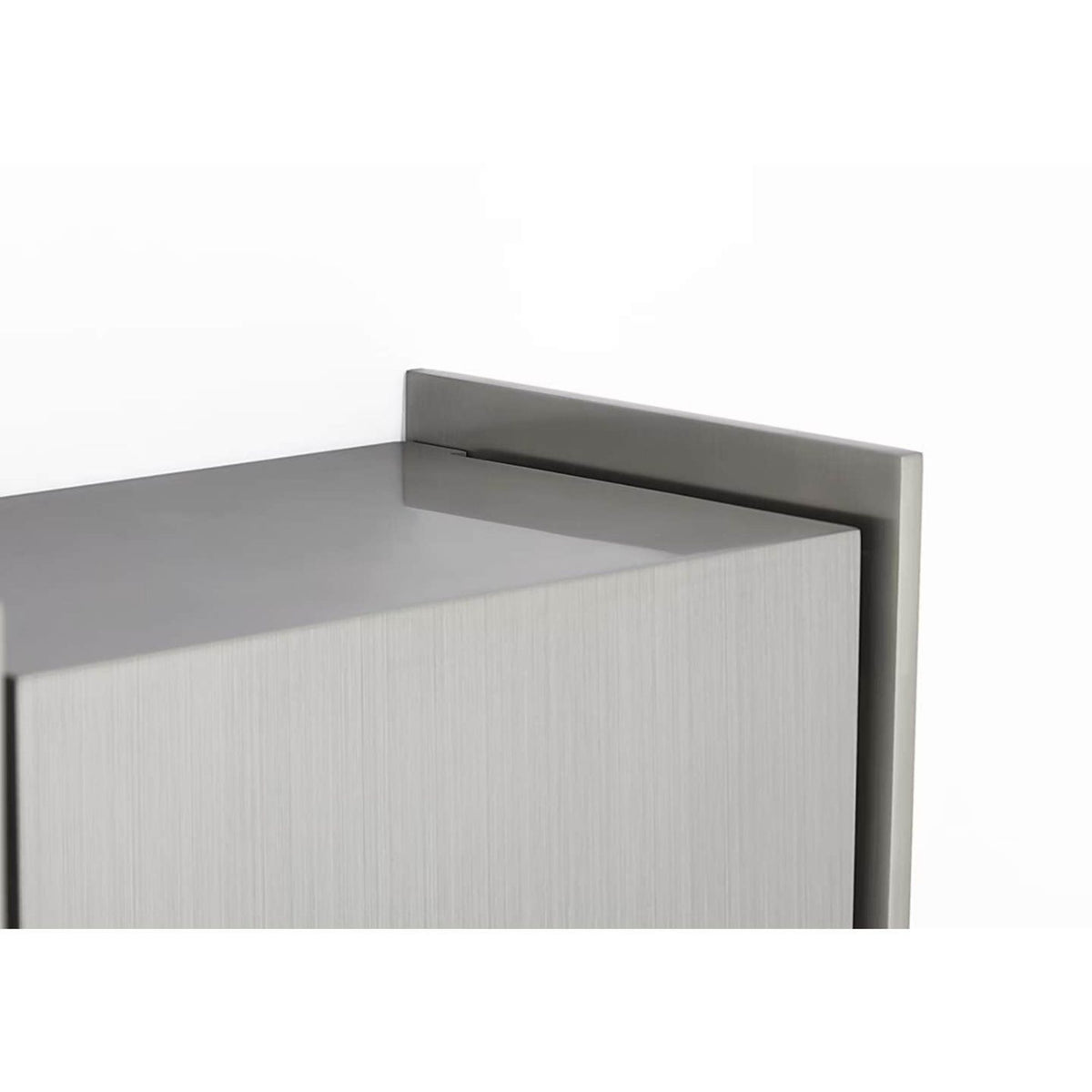 Barbara Barry Align 15" Shielded Wall Light in Stainless Steel W7.75" x H15.5" x E4.75"