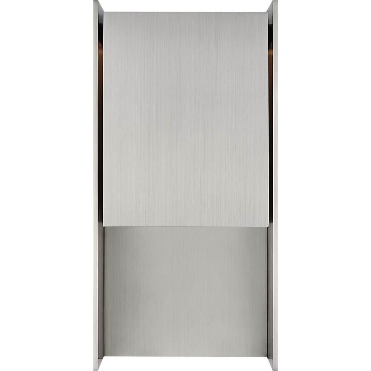 Barbara Barry Align 15" Shielded Wall Light in Stainless Steel W7.75" x H15.5" x E4.75"