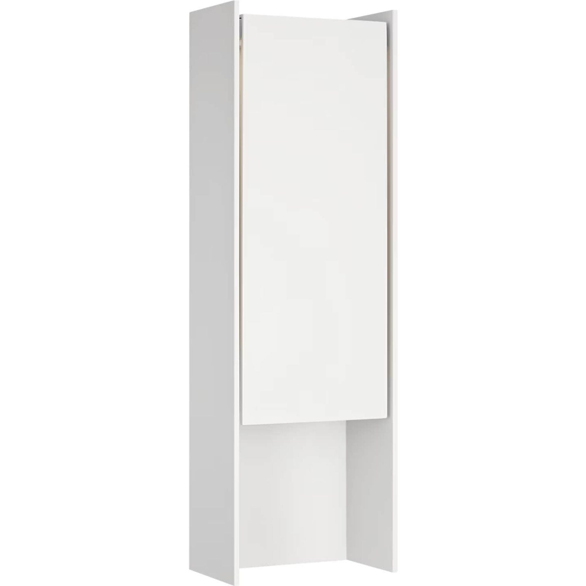 Barbara Barry Align 25" Shielded Wall Light in Plaster White W7.75" x H24.5" x E4.75"