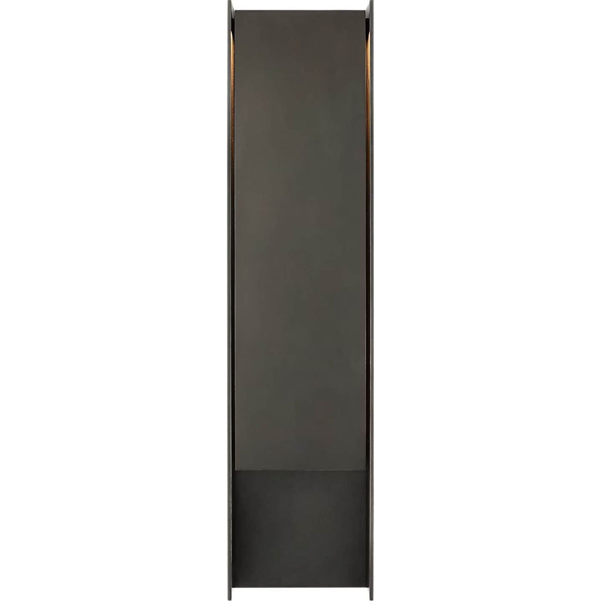 Barbara Barry Align 32" Shielded Wall Light in Blackened Stainless W7.75" x H32" x E4.75"