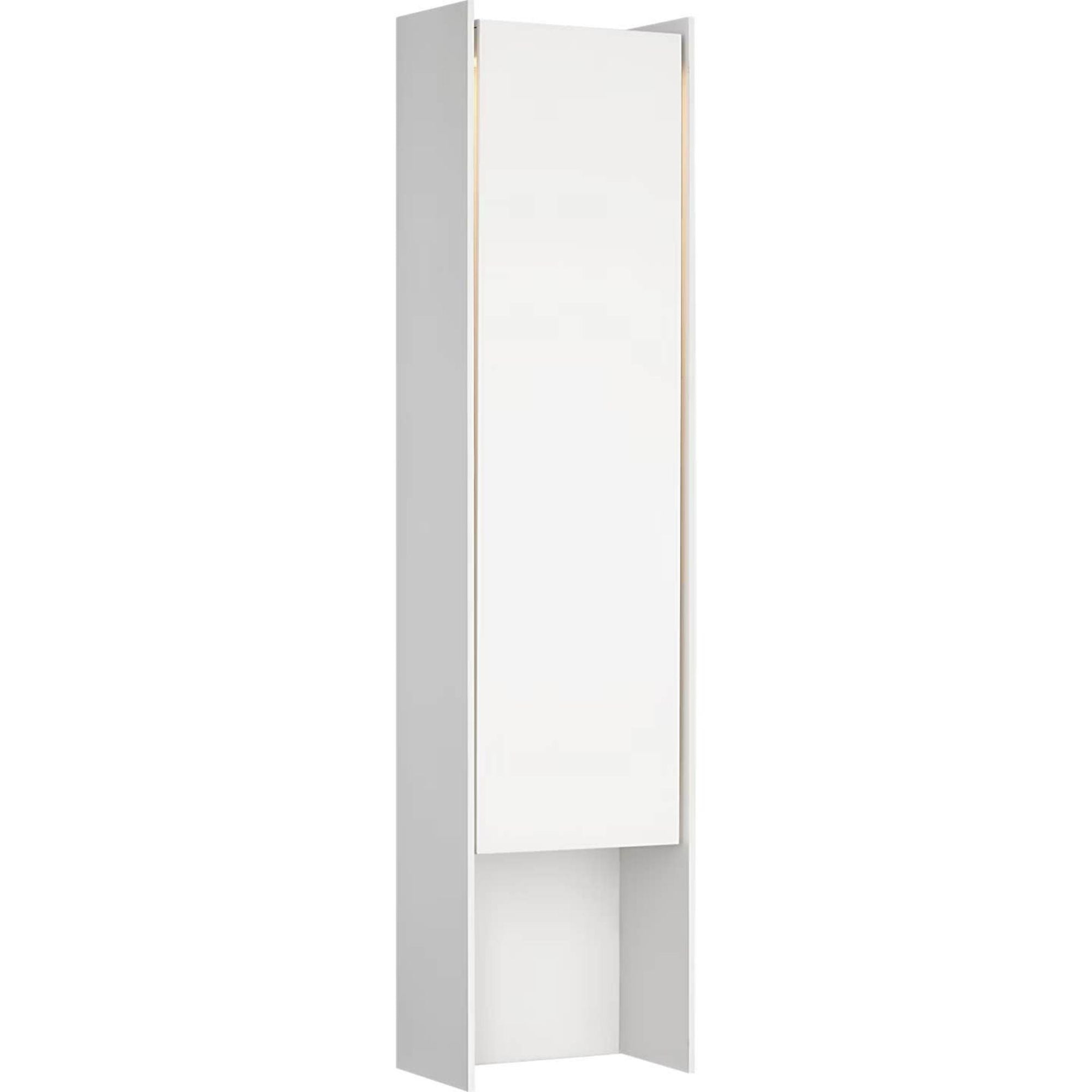 Barbara Barry Align 32" Shielded Wall Light in Plaster White W7.75" x H32" x E4.75"