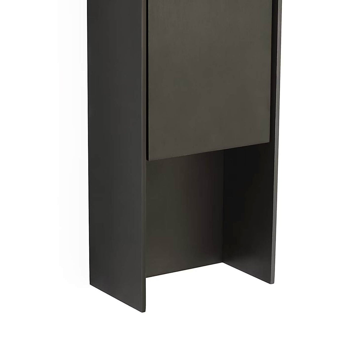 Barbara Barry Align 41" Shielded Wall Light in Blackened Stainless W7.75" x H41" x E4.75"
