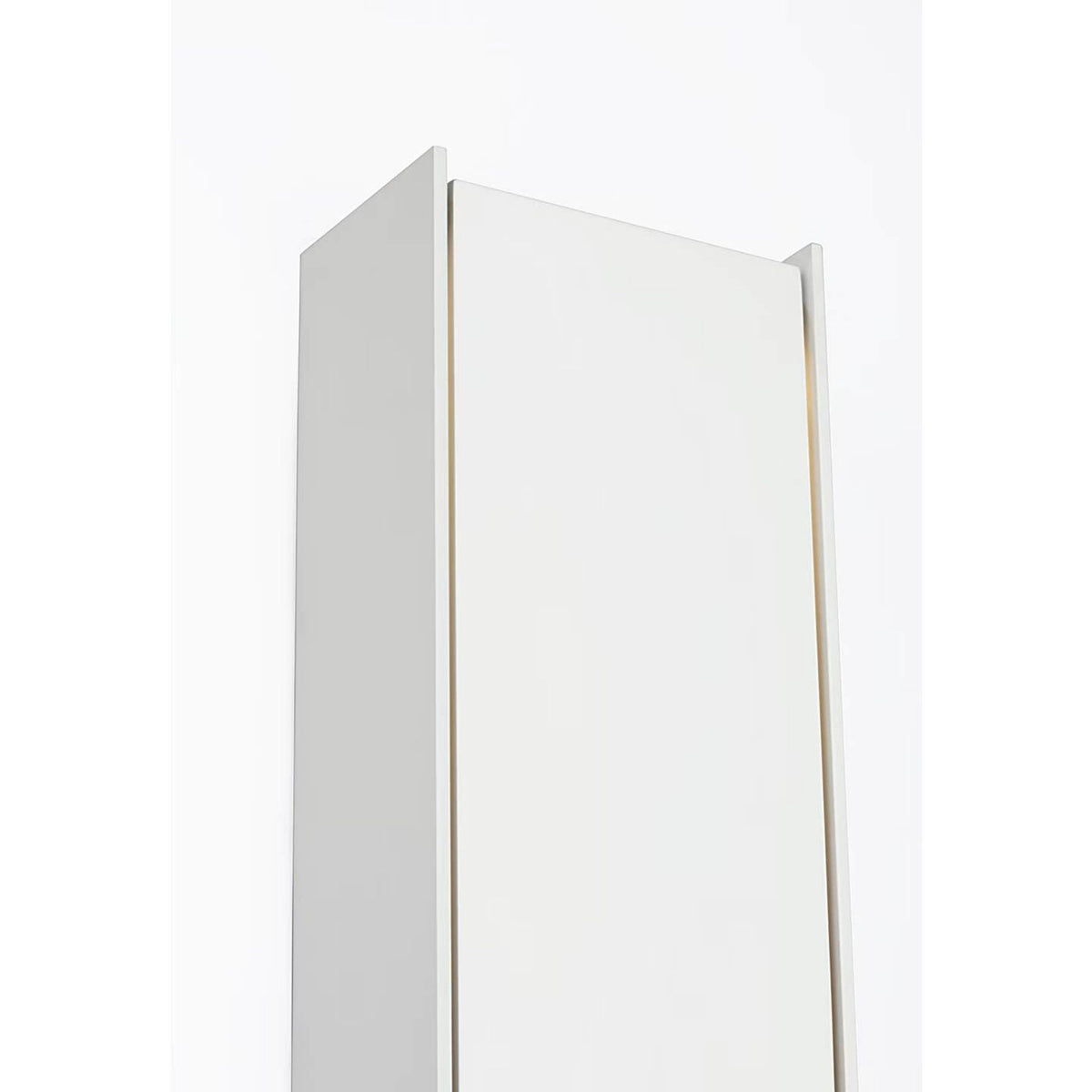 Barbara Barry Align 41" Shielded Wall Light in Plaster White W7.75" x H41" x E4.75"