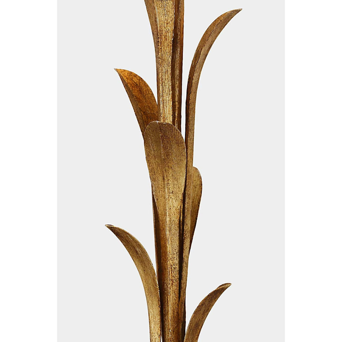 Chapman & Myers Provenz 62" Floor Lamp in French Gild with Linen Shade W28" x H62.25"
