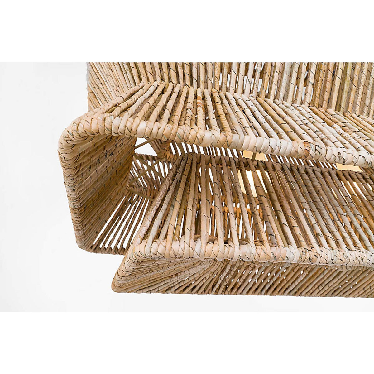 Chapman & Myers Antigua 54" Linear in Bronze and Natural Abaca W17.25" x 54" x H16.5"