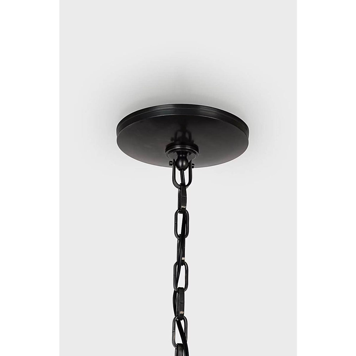 Chapman & Myers Kokomo 44" Wide Pendant in Bronze with Chalk Wicker Shade W44" x H16.75"