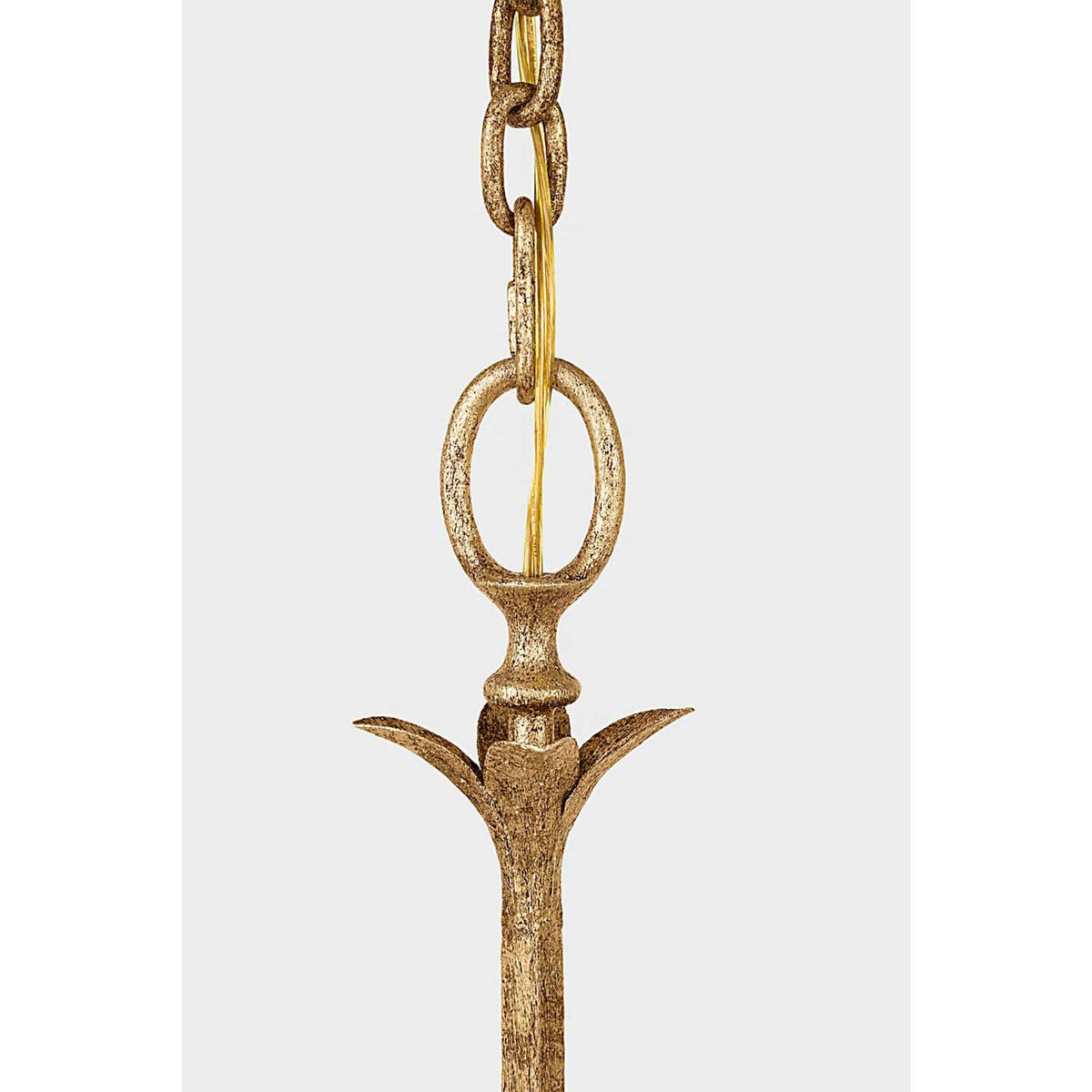 Chapman & Myers Amalfi 57" Linear Chandelier in Milano Gold with Linen Shades W9" x 57" x H32.25"