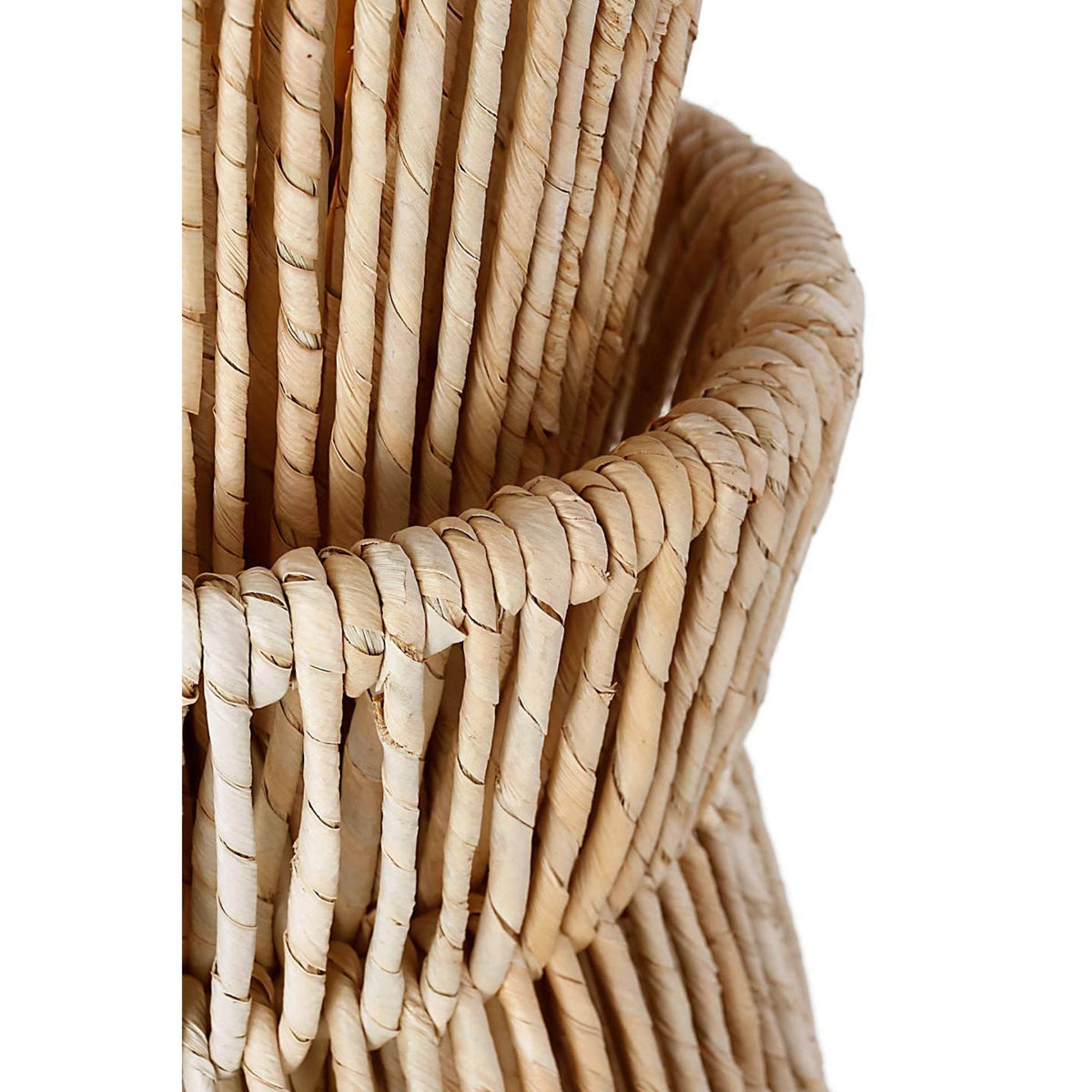 Chapman & Myers Antigua 20" Sconce in Bronze and Natural Abaca W9" x H20.25" x E5.75"