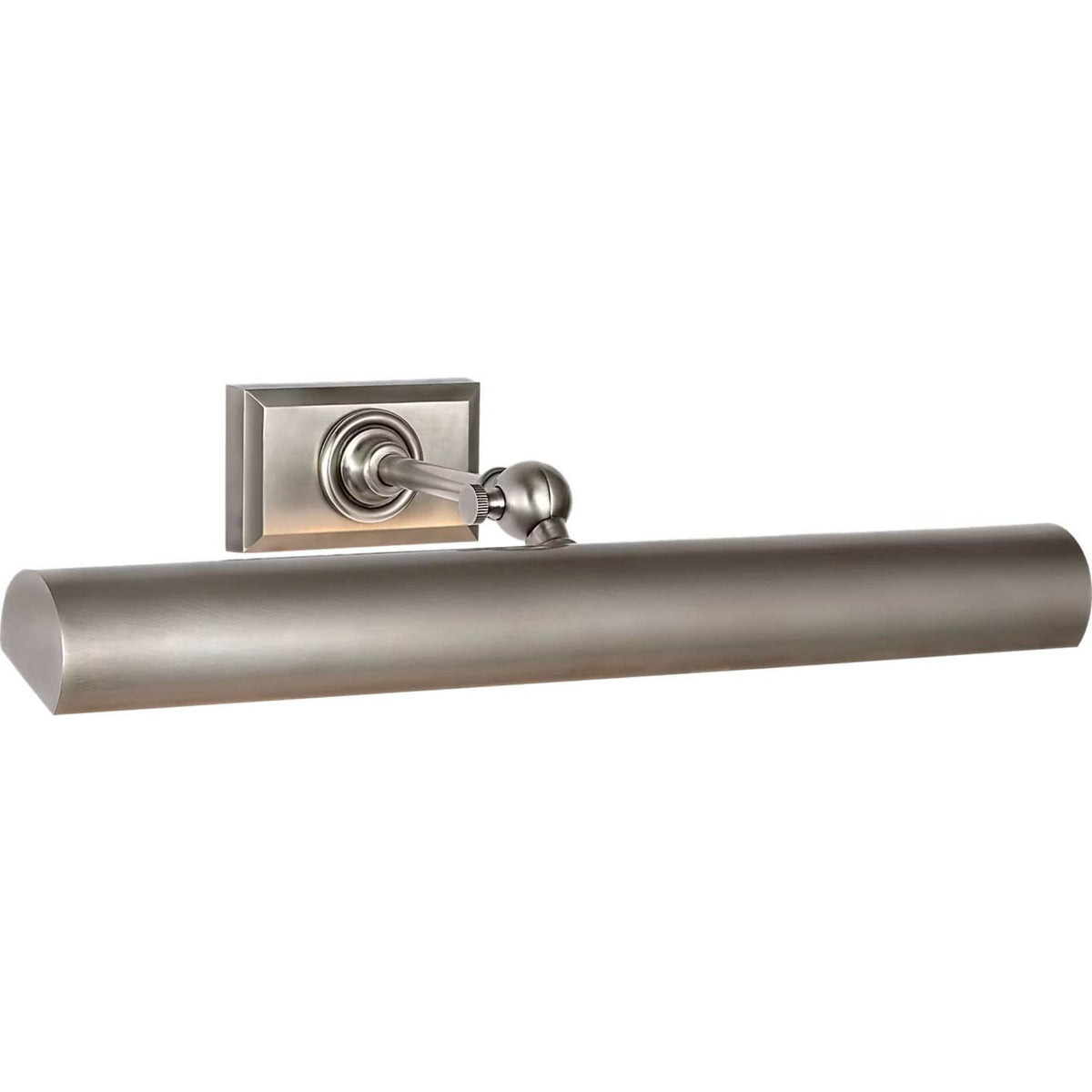 Chapman & Myers Cabinet Maker 18" Cordless Picture Light in Antique Nickel W18" x H4.5" x E8"