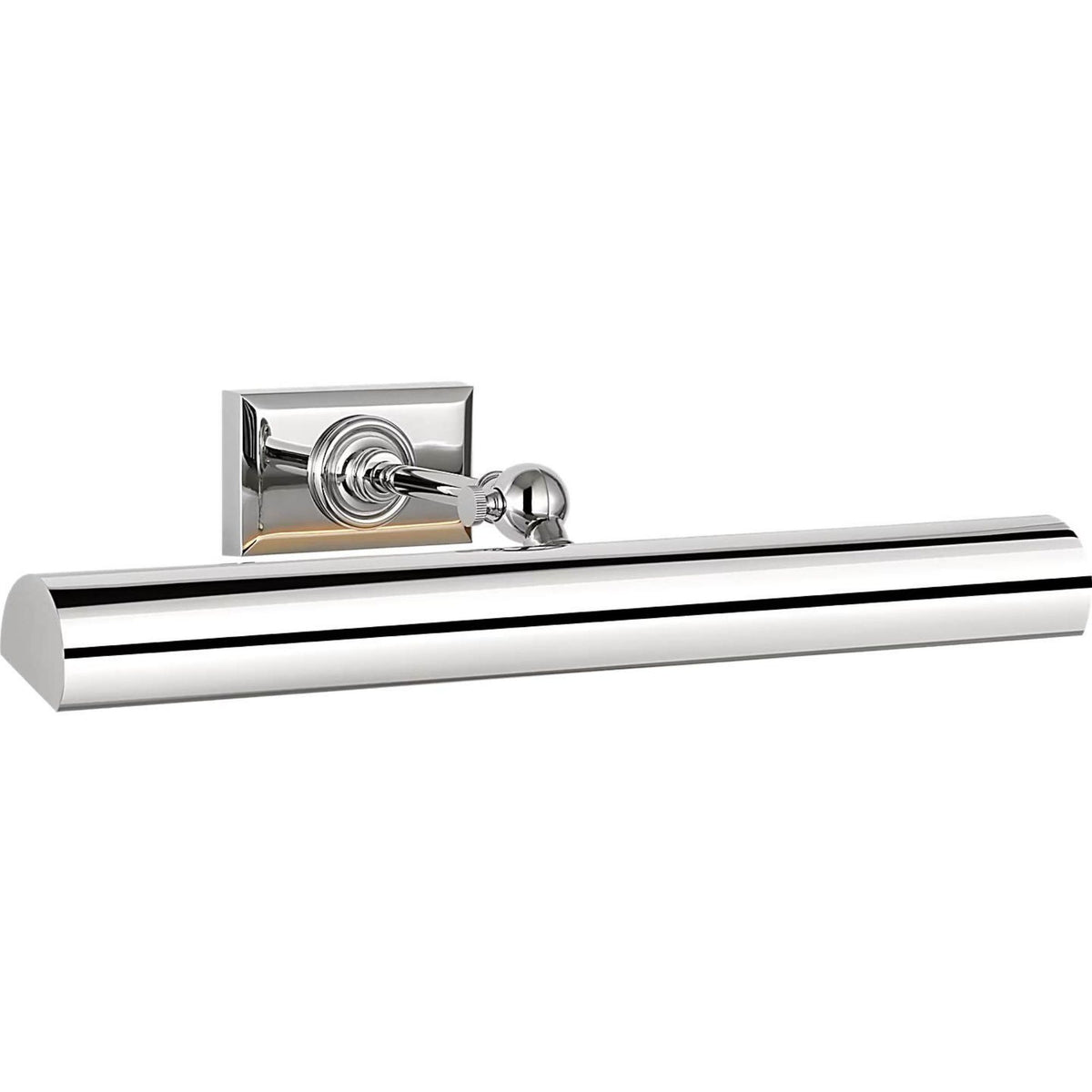 Chapman & Myers Cabinet Maker 18" Cordless Picture Light in Polished Nickel W18" x H4.5" x E8"