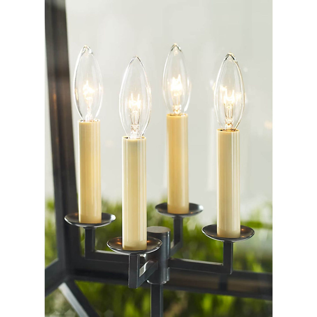 Chapman & Myers Darlana Post Light in Bronze W17" x H30.75"