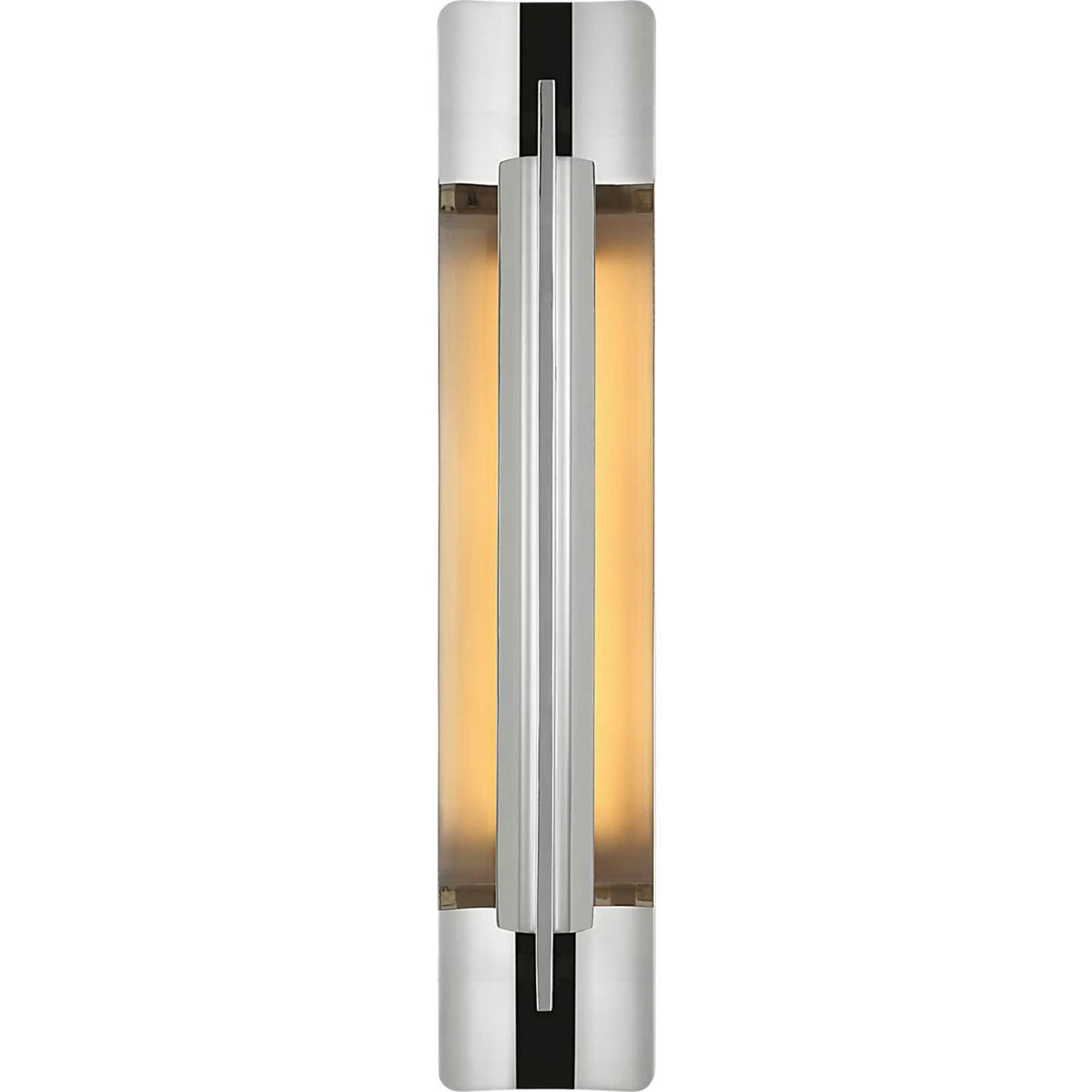 Ian K. Fowler Tristan 20" Reflector Sconce in Polished Nickel W4" x H20" x E3.5"