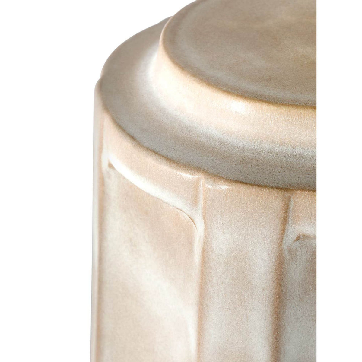 Ian K. Fowler Altamira 28" Table Lamp in Dusted Stone with Linen Shade W19.5" x H28"