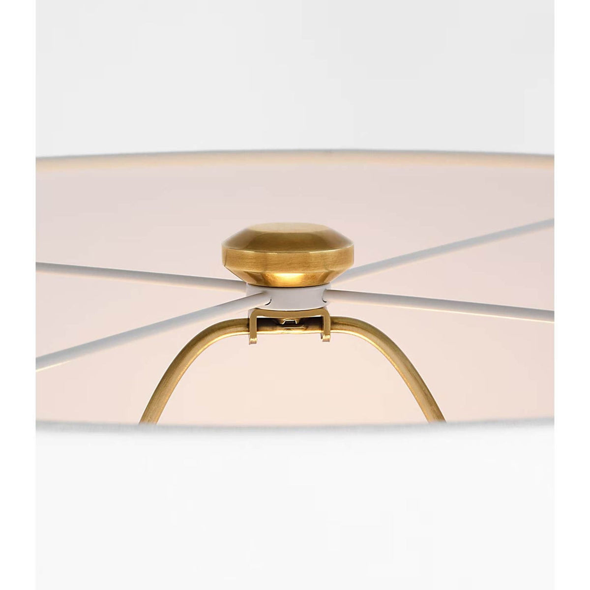 Ian K. Fowler Altamira 28" Table Lamp in Stained Black Metallic with Linen Shade W19.5" x H28"