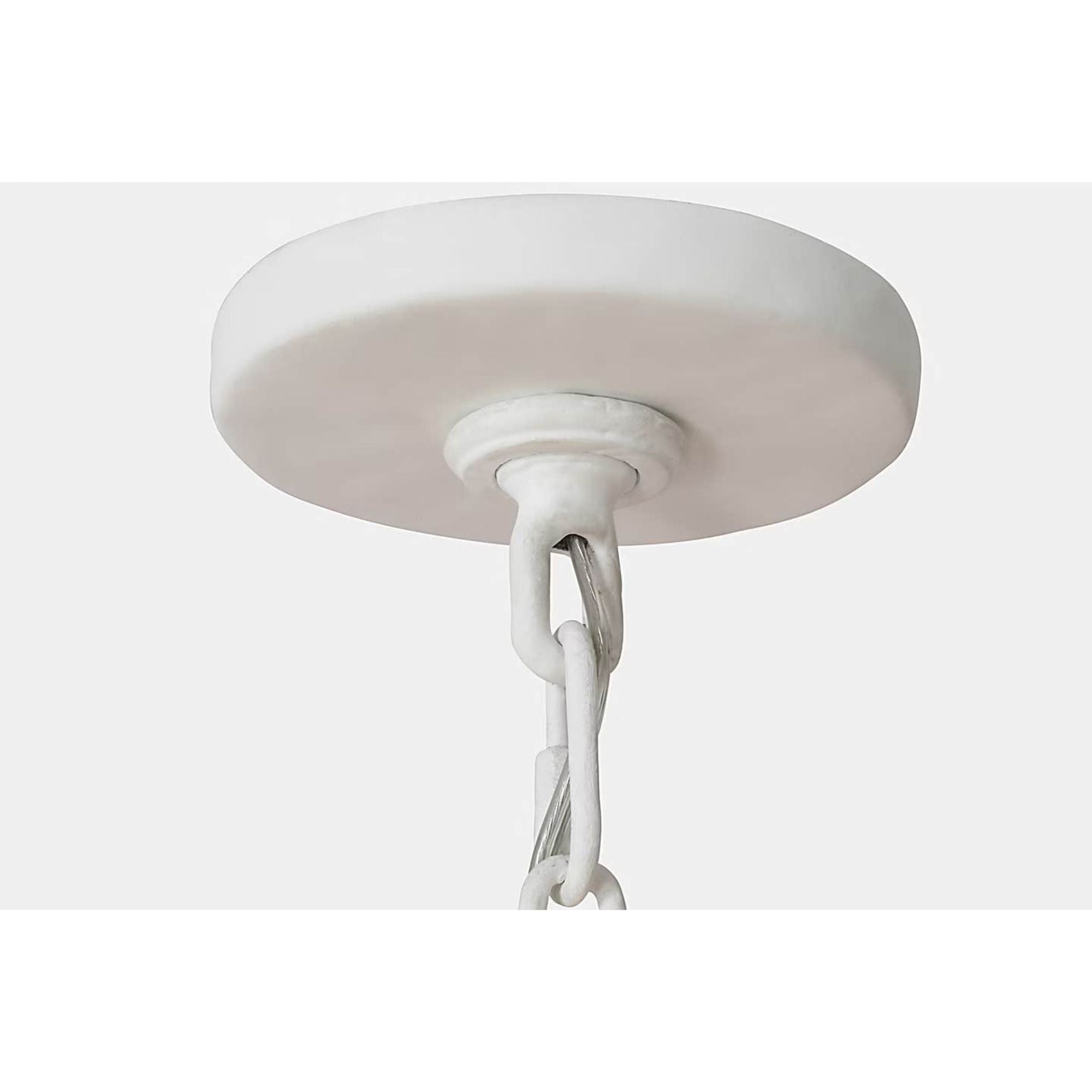Julie Neill Acadia 30" Medium Chandelier in Plaster White W30" x H34"