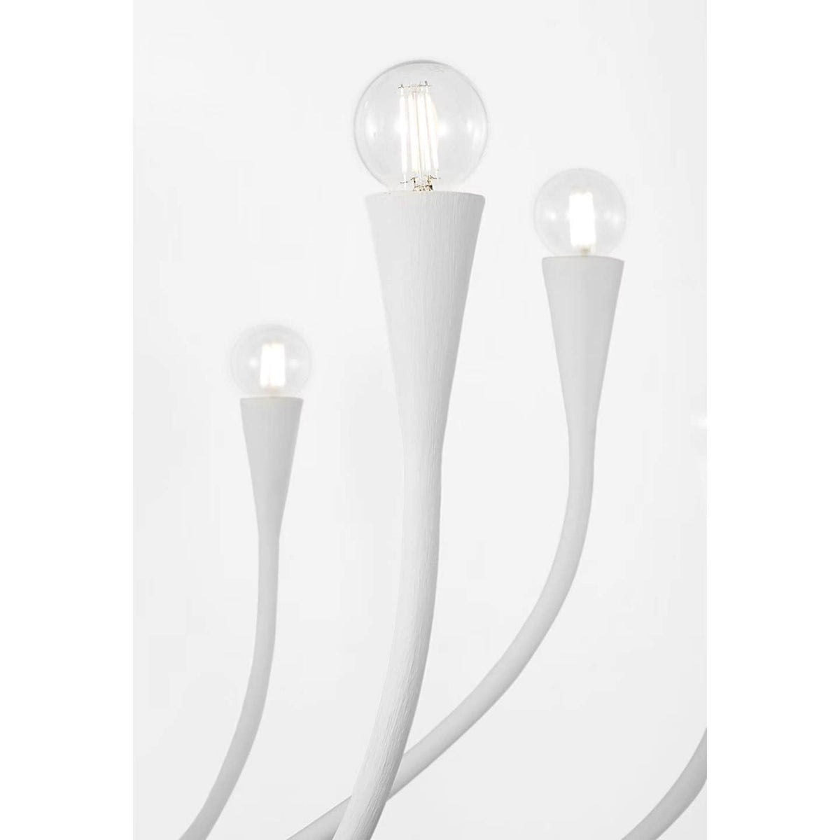 Julie Neill Marini 43" Chandelier in Plaster White W43.25" x H29.75"