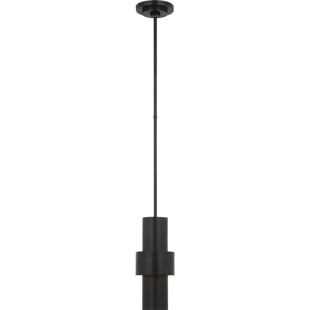 Julie Neill Chalmette 6" Layered Pendant in Aged Iron W6"