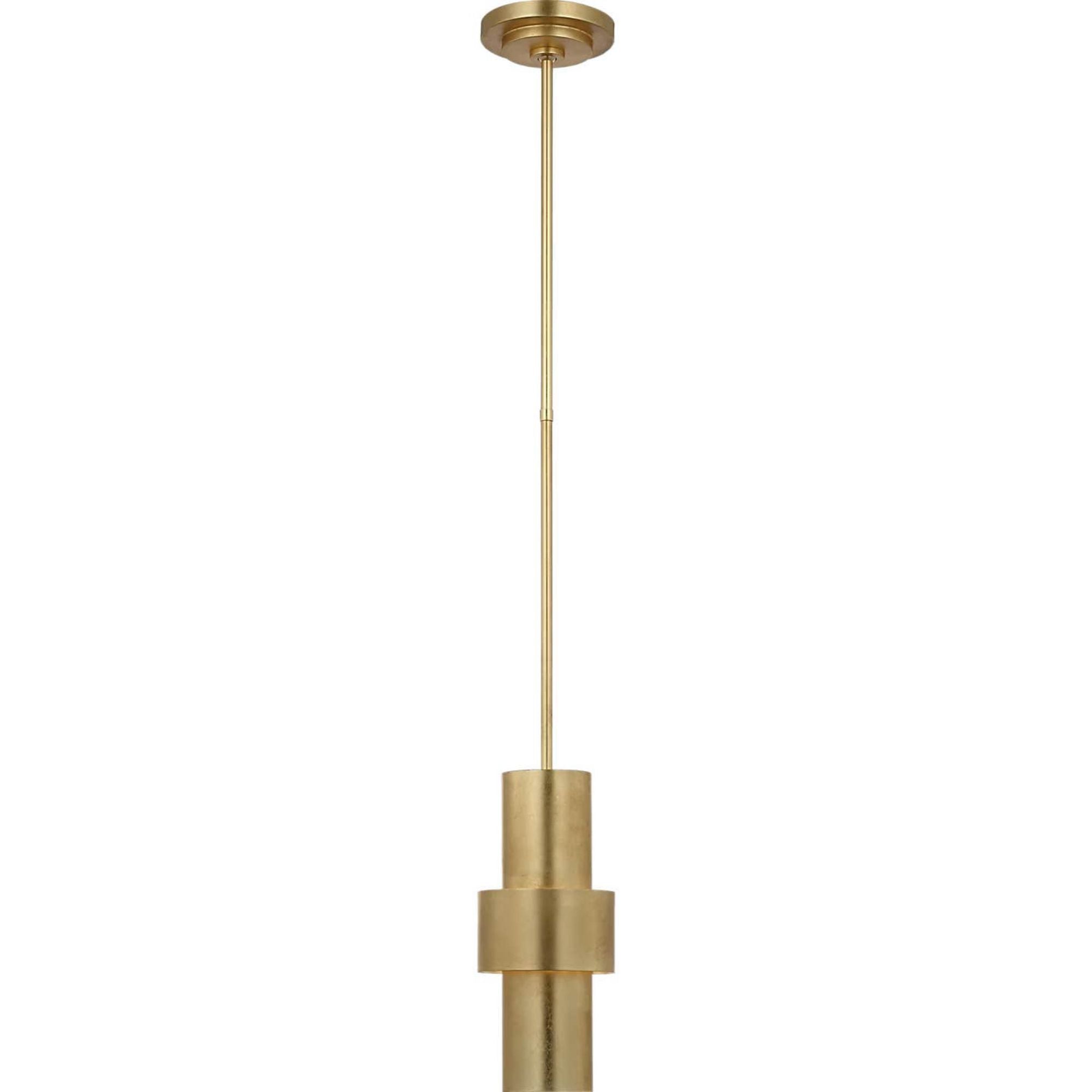 Julie Neill Chalmette 6" Layered Pendant in Gild W6"