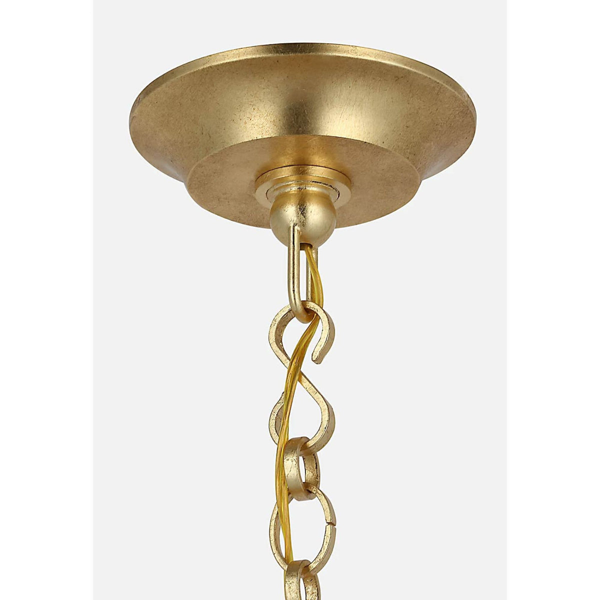 Julie Neill Farfalle 30" Basket Chandelier in Gild W29.25" x H31.25"