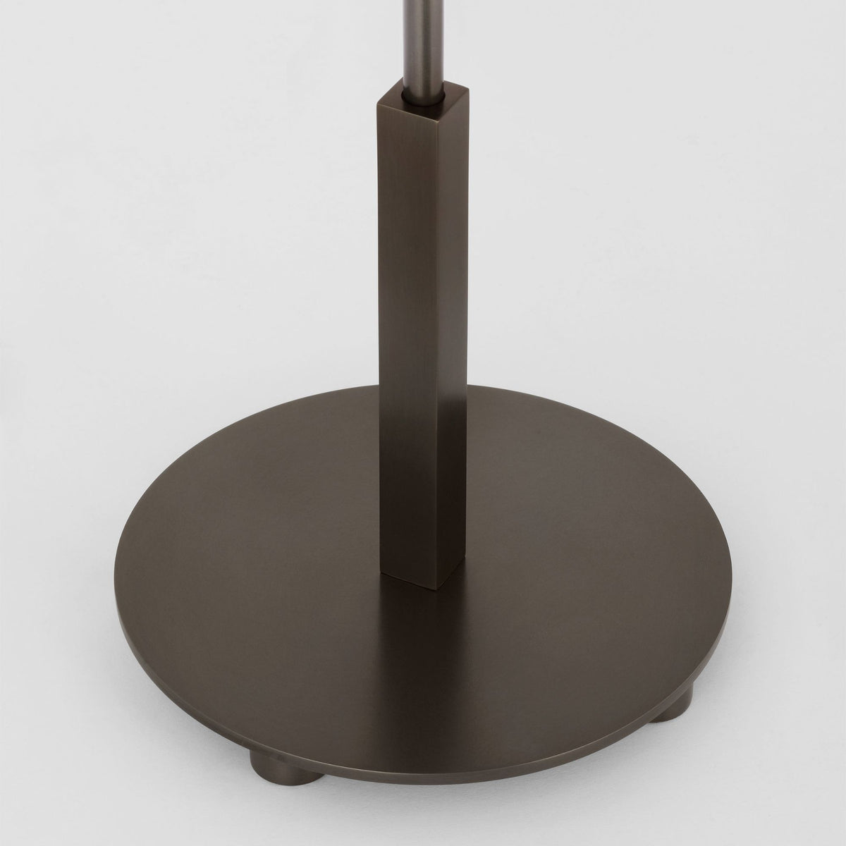 J. Randall Powers Hackney 24" Cordless Buffet Lamp in Bronze with Linen Shade W11.5" x H23.5"