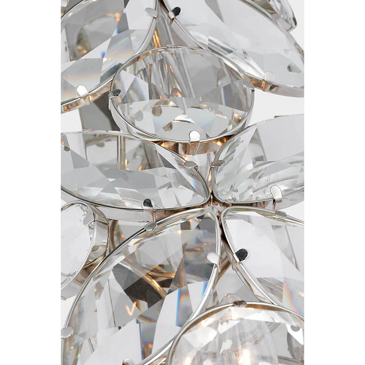 kate spade new york Lloyd 26" Sconce in Polished Nickel with Crystal W7.25" x H25.75" x E4"
