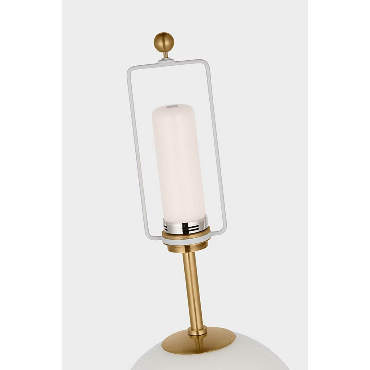 kate spade new york Elsie Cordless Table Lamp in Cream with Linen Shade W16" x H25.75"